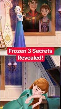 “The Night Before the Royal Fitting" reveal two special details for Frozen 3 #frozen #elsa