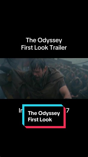 Watch the first look trailer for Christopher Nolan's #TheOdyssey starring Matt Damon as Odysseus. Coming to theaters July 17. #firstlook #movietok #christophernolan #filmtok