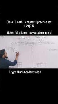 easy method to solve linear equation in 2 variable class 10 math-1 chapter-1 #maths #class10 #ssc