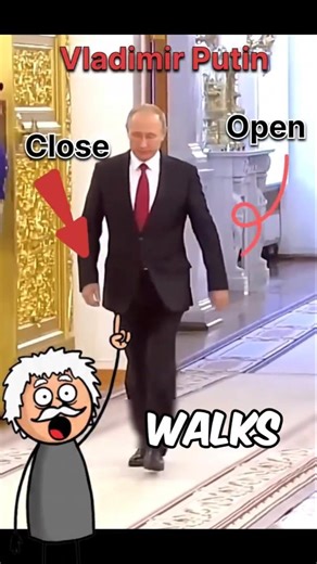Why Putin walks like that 😱