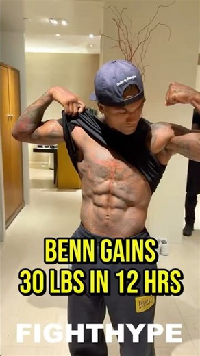 Conor Benn GAINS 32 LBS after Weigh-In 😱 146 → 178 LBS