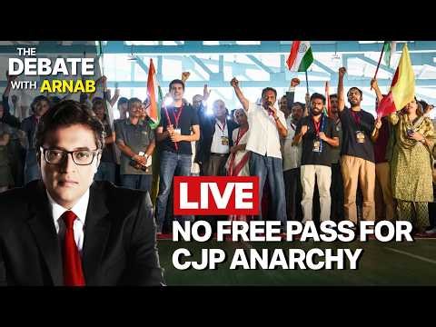 Debate With Arnab LIVE: Nationalists Unite Against Anarchy, No Free Pass For CJP