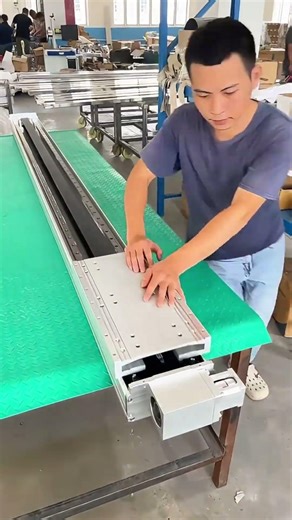 timing belt driven linear motion actuator assembly #linearactuator #linearmodule #factorydirect