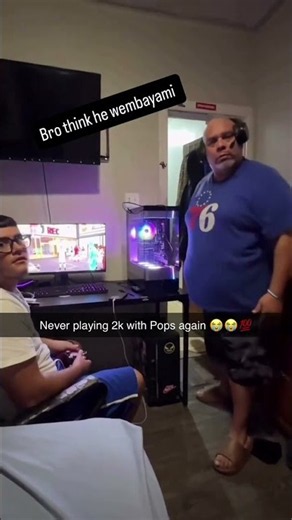 My bad Pops 😂 (via @7zeekk/IG)