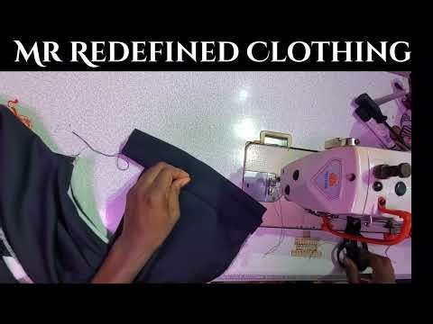Easiest Way to Create Rope Opening on Trouser Band (No Mistakes!) | Mr Redefined Clothing. #diy