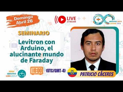 Levitron con Arduino, el alucinante mundo de Faraday
