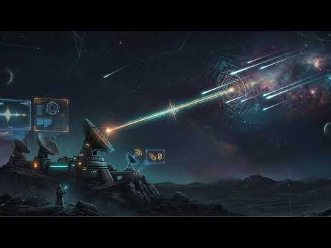 🔴 24/7 Sci-Fi Space Ambience | Real Meteor Echoes & Cosmic Ghosts (Live Scatter)