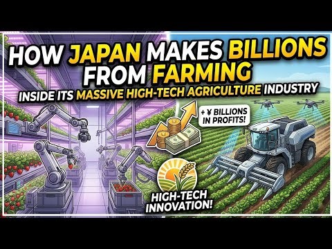 How Japan Makes Billions From Farming | Inside Its Massive High-Tech Agriculture Industry