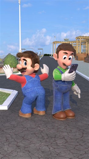 Mario DANCING FUNNY!😂