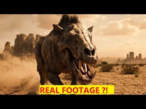 24 Terrifying Documented Prehistoric Creatures Footage That Shouldn’t Exist #dinosaur