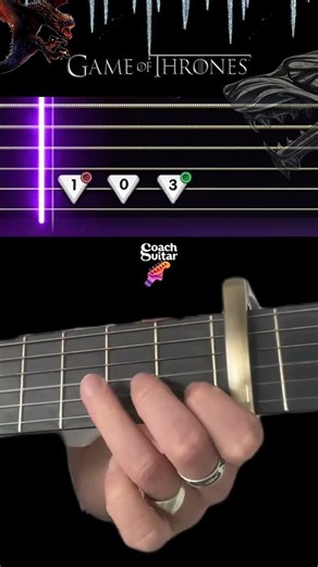 Game of Thrones Theme Guitar Tutorial | Iconic Melody with CoachGuitar Visual Tabs | Play-Along