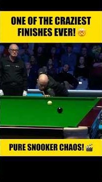 NOBODY WILL EVER FORGET THIS! 🤯⚫ | Gary Wilson vs Zhou Yuelong | 2023 Scottish Open
