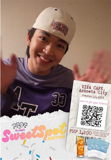 Get ready for P-Pop It Up: SweetSpot Edition this Saturday! 🩷 Join Rabin for a sweet day filled with fun performances, exclusive photo ops, and special perks for only ₱1,200! ✨ For Team Bahay, we got you! You can join the Zoom hangout for only ₱500! 💻📲 You can also get the RabGel Photo Op Bundle for an additional ₱999, which includes a 1:1 photo op with us plus exclusive goodies! 😍 🎟️ GET YOUR TICKETS NOW! Scan the QR code or click this link: https://forms.gle/7kGsqwZuuGCBshWu7 📍 Viva Cafe
