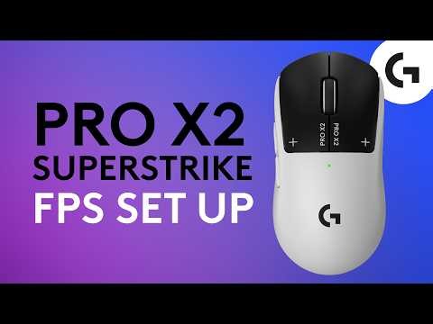 How To Set Up Your PRO X2 SUPERSTRIKE For FPS Games