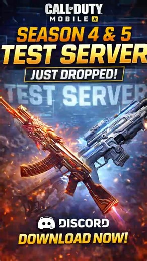 New Call of Duty Public Test Server For S4 & S5 #codm #codmobile #callofdutymobile #codmupdate