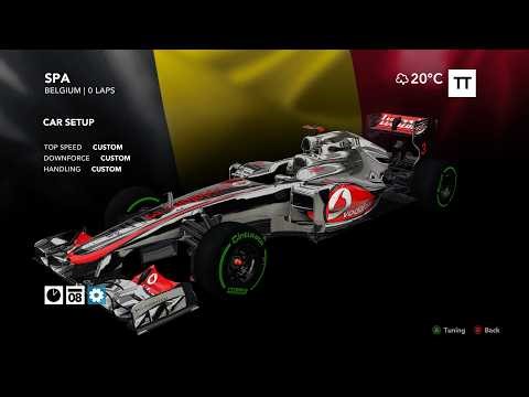 F1 2012 | SPA Hotlap [WET] 2026 ver. | 1:53.101 | CCE