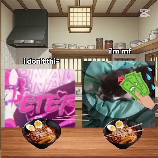 Big Mama Eternal and me trying spicy ramen