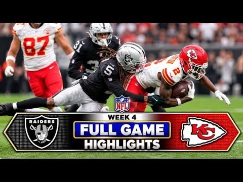 Raiders Vs. Chiefs Oc4. 2026 FULL GAME Highlights Week 4 NFL Season 2026