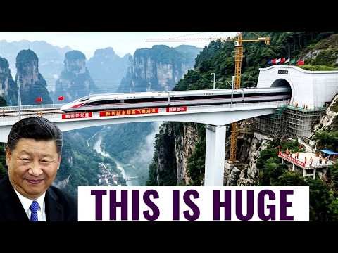 China SURPRISES The World With $270B Mountain Railway Project — And The Scale Is Massive