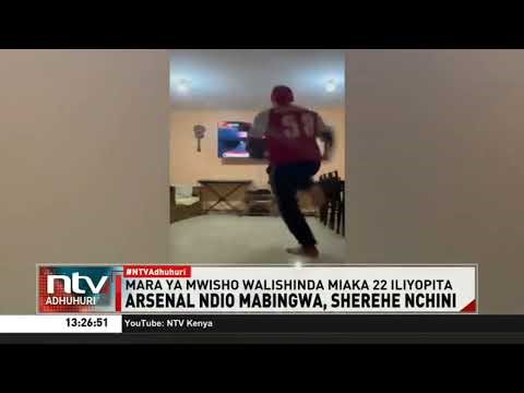 Arsenal ndio mabingwa, sherehe nchini