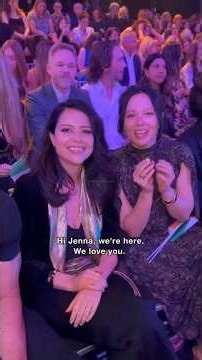 The Rookie cast supports Jenna Dewan from the audience on Dancing with the Stars! #therookie #dwts