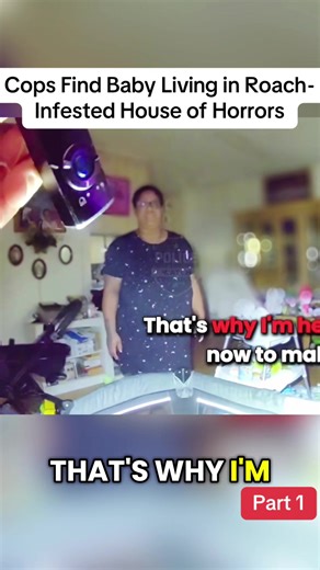 Part 1 | Cops Find Baby Living in Roach-Infested House of Horrors #viralvideo #policecam #realvideo #Bodycam