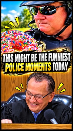 A Wild Hog, a Donut, and a Screaming Driver… PURE POLICE CHAOS 😂