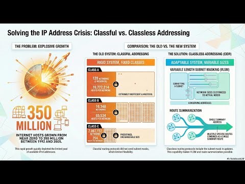 CIDR & VLSM Basics | CCNA Networking #VLSM #Subnetting #NetworkingBasics #CCNALearning #CIDR