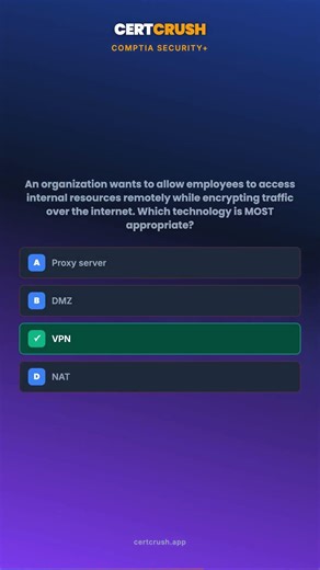 CompTIA Security+ Exam Questions CompTIA Security Q7