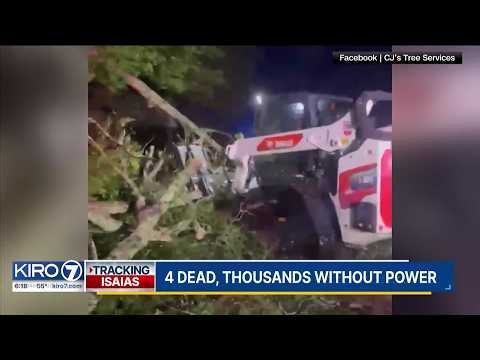 Hurricane Isaias tears roof off Florida inn, thousands still without power