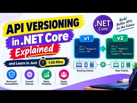 API Versioning and Its Benefits in .NET Core Explained 🚀 | Avoid Breaking Changes!