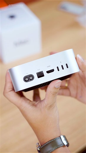 Mac mini M4 first look 🔥 #apple #unboxing #shorts #macmini