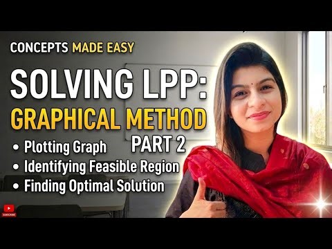 Lesson 4-Linear Programming Graphical Method | Minimization Problem | Unique Optimal Solution