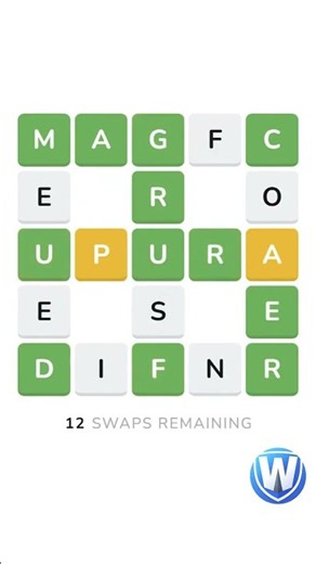Waffle #1736: Perfect 10-Swap Mastery (Oct 23)
