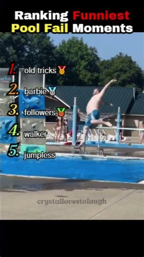 Ranking The Funniest Pool Fail Moments 😂😂