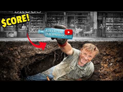 NEVER BEFORE! 130 Year old Treasures found buried in City Dump!