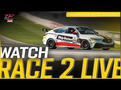 LIVE | Race 2 | Indianapolis Motor Speedway | TC America powered by Skip Barber 2026