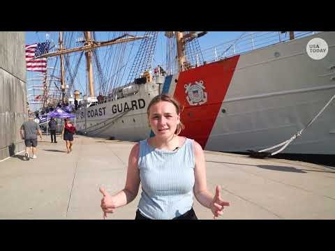 US Coast Guard Eagle sails for America 250 celebration