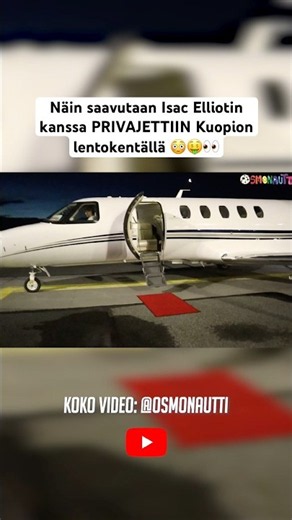 Auto ajaa suoraan koneelle ✈️ KOKO VLOGI NYT JUUPITUUBISSA ✅ #osmonautti #hoodfest #isacelliot