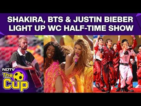 FIFA World Cup Final | Shakira, BTS & Justin Bieber Light Up Historic World Cup Half-Time Show