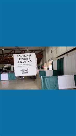 BoxBot Delivery System - Watch This Storage Container Get Placed in an Event Center! Get Simple Box