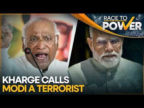Congress President Mallikarjun Kharge Calls PM Modi a Terrorist, Later Issues a Clarification | WION