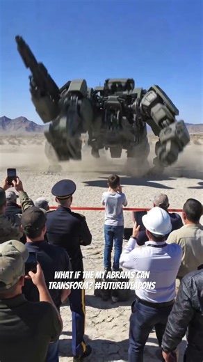 What happens when DARPA robotics meets the M1 Abrams #shorts
