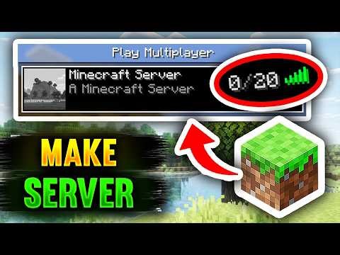 How To Make A Minecraft Server For FREE - 2026 For Beginners