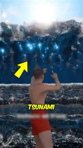 If a Tsunami Hits, NEVER Do This 😨 #shorts
