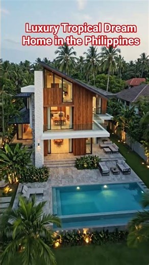 Luxury Tropical Dream Home in the Philippines | 2-Storey House Tour Philippines #pinoytrending