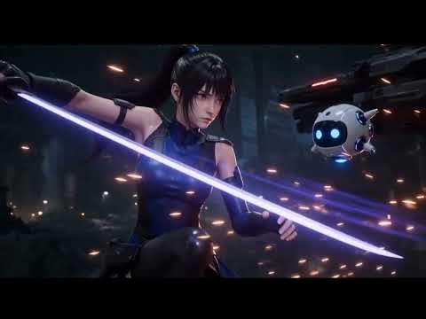 Mech vs. Sword Master: EPIC Laser Battle EXPLODES!