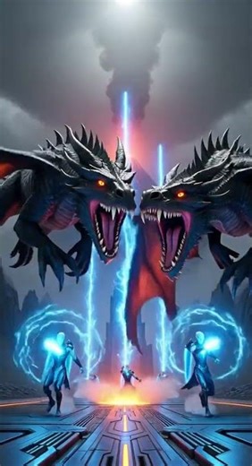 Dragon 🐉 vs Aliens 👽 : The Invasion of the Void