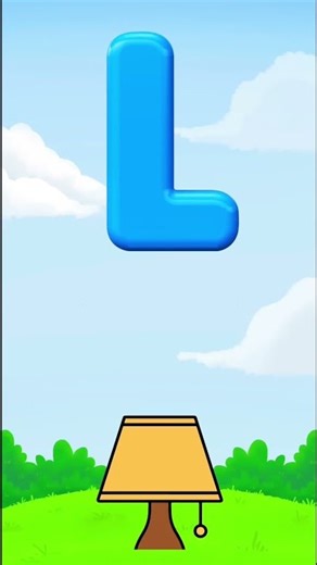 L for Lamp | Learn Alphabet L | Kids learning | abc short |