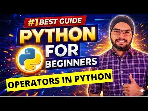 #18 Operators in Python